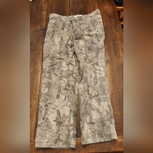 Hollister Men's Camo Baggy Straight Leg Carpenter Pants. Size 36x32.